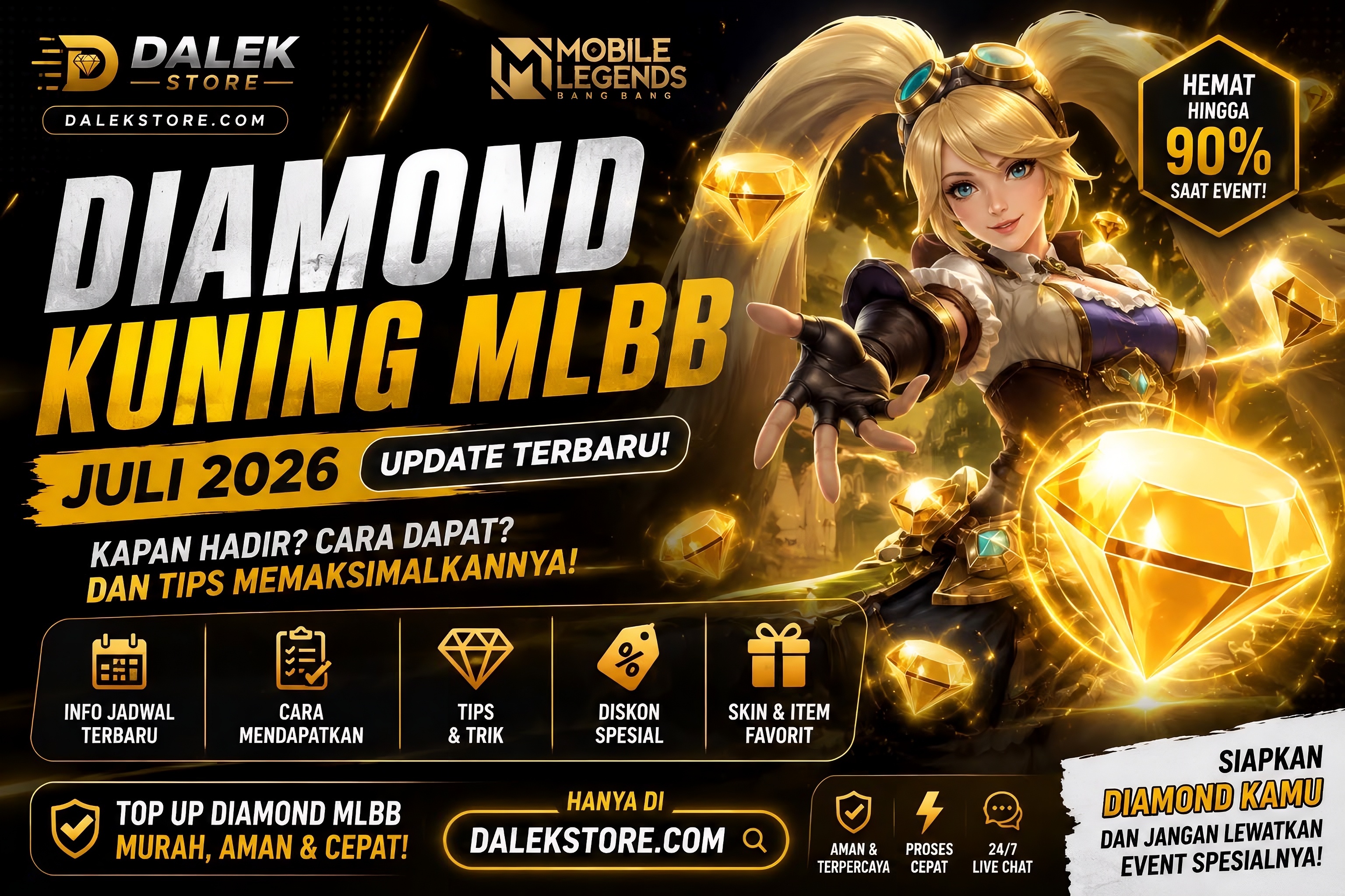 Diamond Kuning MLBB Juli 2026: Kapan Hadir? Ini Informasi Terbarunya